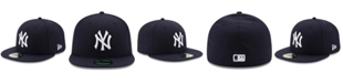 New Era Men's Navy New York Yankees Game Authentic Collection On-Field 59FIFTY Fitted Hat